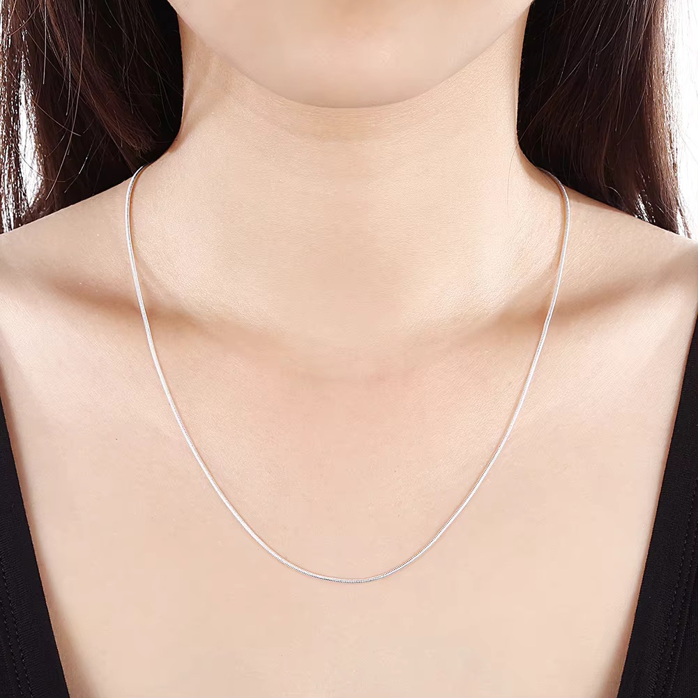 5 Stück im Großhandel, 925er S – 925 Sterling Silver Chain Necklace Men Bewertung und Preis