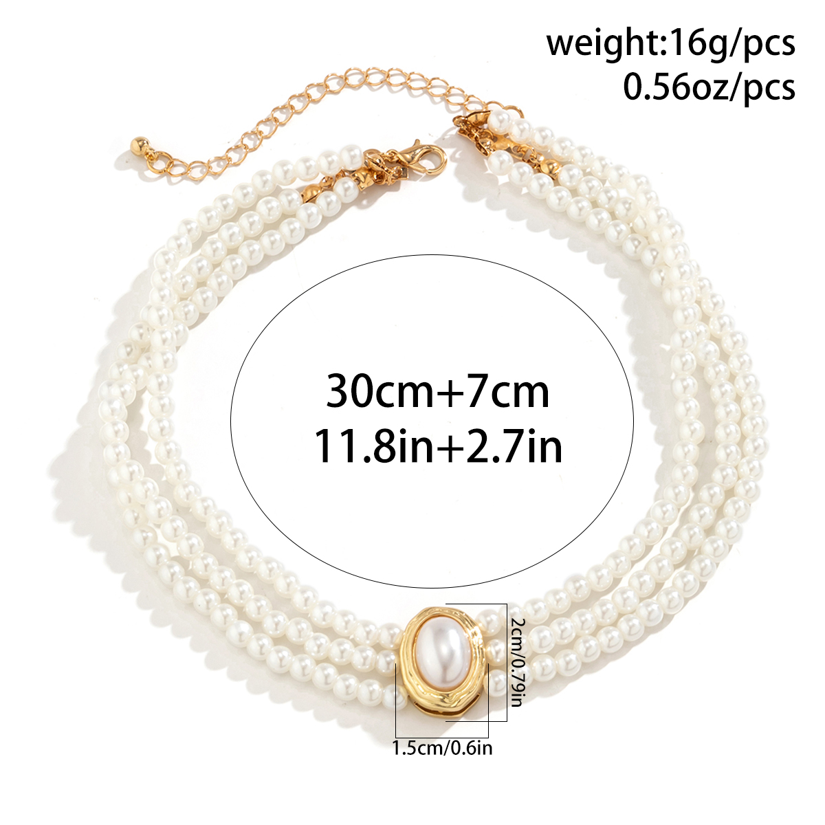 Mehrschichtige Vintage-Imitati – Pearl Choker Necklace Vintage Bewertung und Preis