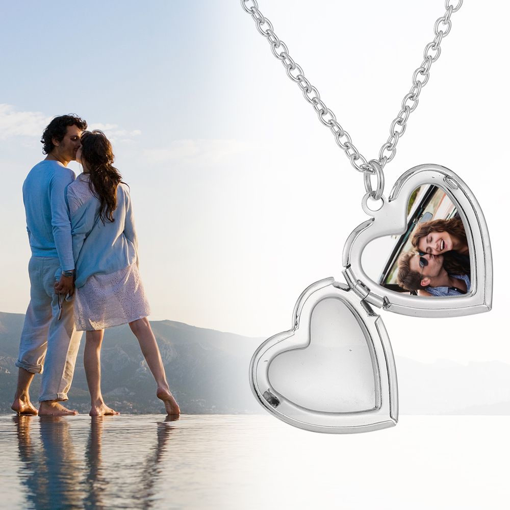 Lover Fashion Friend Schmuckke – Heart Locket Necklace Photo Bewertung und Preis