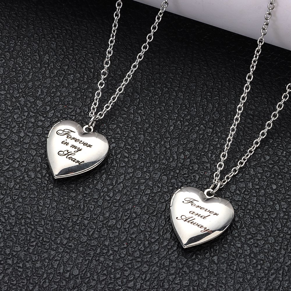 Lover Fashion Friend Schmuckke – Heart Locket Necklace Photo Bewertung und Preis