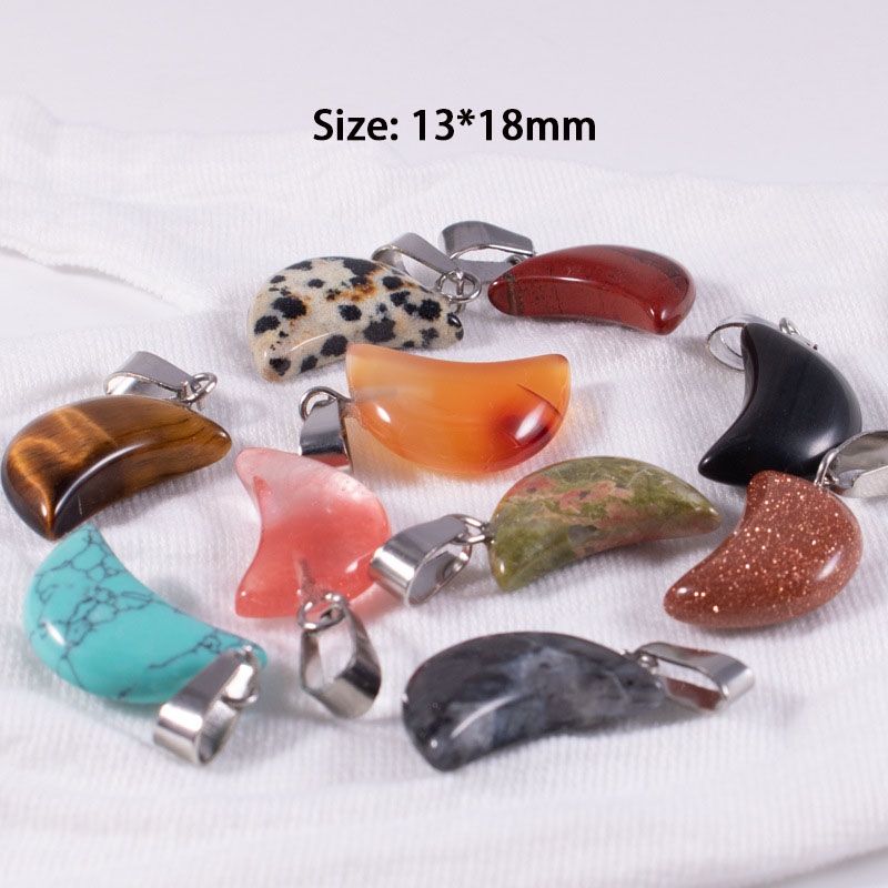 20 teile/beutel Naturstein Kri – Crystal Pendant Necklace Natural Stone Bewertung und Preis