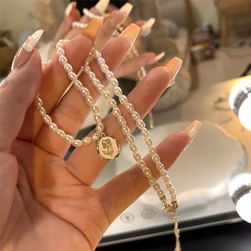Französisch Vintage Nachahmung – Pearl Choker Necklace Vintage Bewertung und Preis