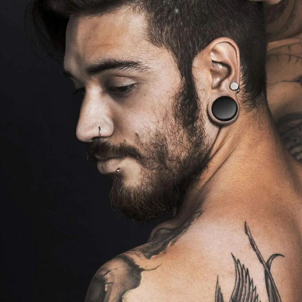 1 Paar Acryl-Ohr-Tunnel-Plugs, – Body Jewelry Bewertung und Preis