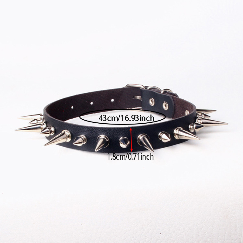 Punk Langer Spike-Choker aus K – Goth Punk Spike Choker Bewertung und Preis